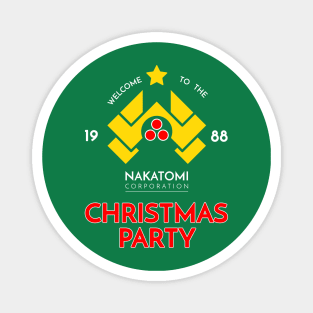 Nakatomi Corp Christmas Party 1988 T-Shirt Magnet